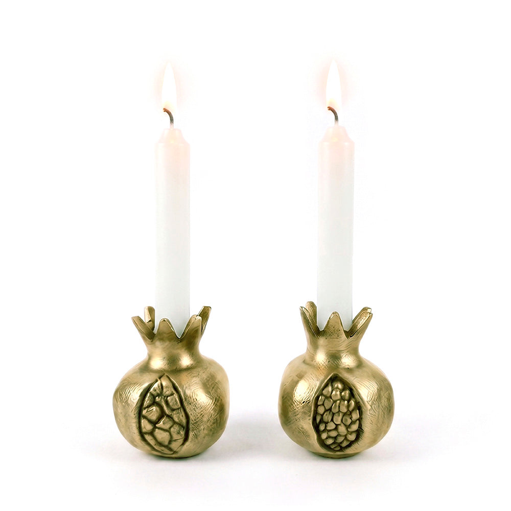 Pomegranate Shaped Candlesticks (EM-CAP)