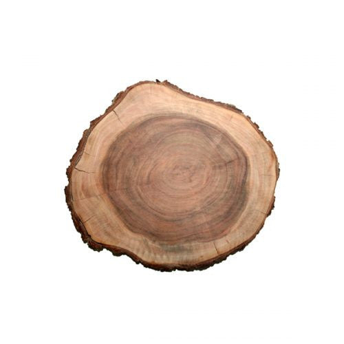 Emanuel Wood Round Challah Board 11" (EM-CBL3)