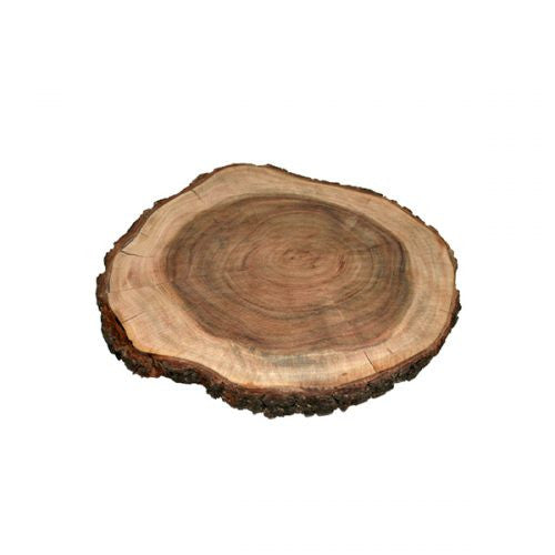 Emanuel Wood Round Challah Board 11" (EM-CBL3)