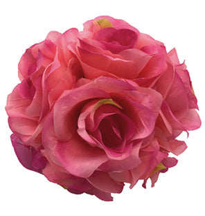 6" Rose Ball, Multiple Colors - Pack of 12 (CLA-20160217)
