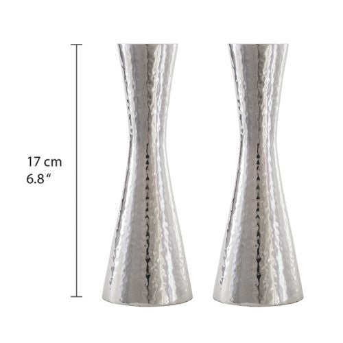 Emanuel Hammered Candlesticks 7"  (EM-CP1)