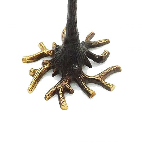 Emanuel Brass Candlesticks- Tree Of Life  (EM-CSM1)