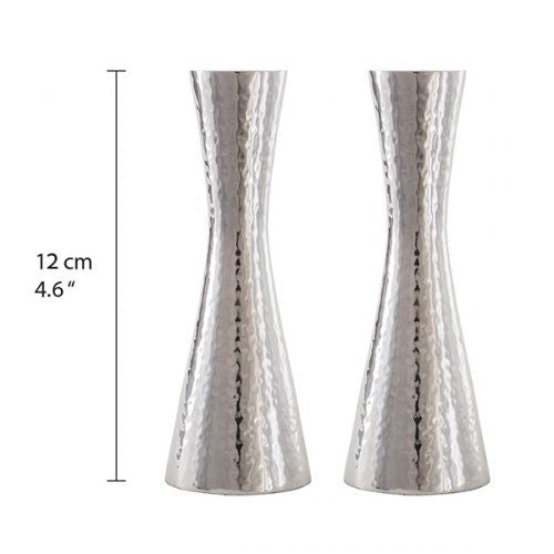 Emanuel Small Hammered Candlesticks 4.3"  (EM-CX1)
