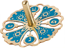 Laser cut Dreidel Pomegranate MULTI COLOR (EM-DRC-1ML)