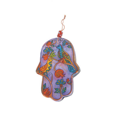 Emanuel Small Glass Chamsa (EM-HGS)