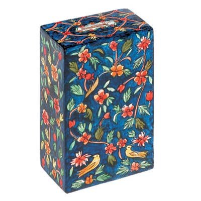 Yair Emanuel Rectangular Tzedakah (Charity) Box -Oriental TZS-2