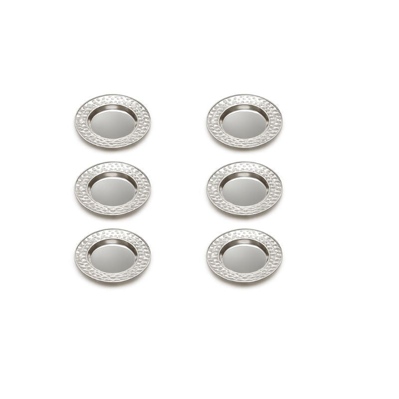 S/P Kiddush Cup Plate 4.5"-6 Pack (KC-X5981)