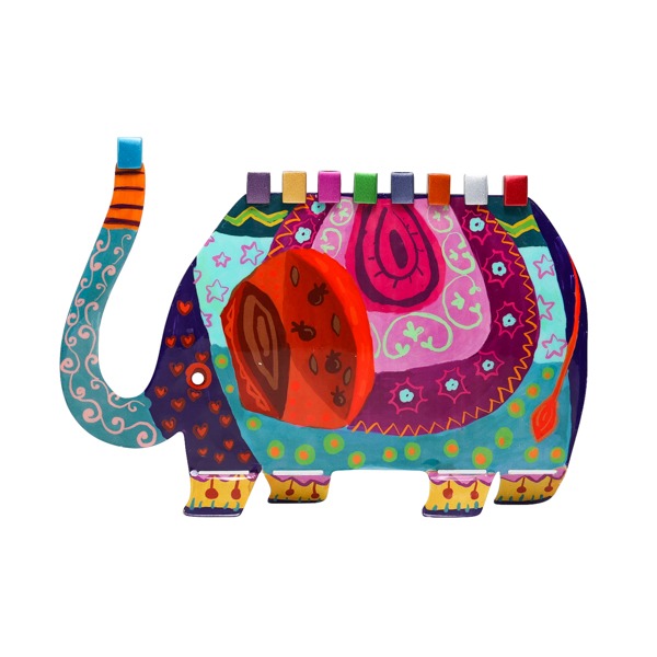 Emanuel Elephant Menora (EM-HAO1)