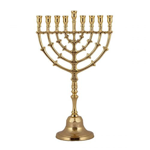 Emanuel Brass Menorah-16" (EM-HBD1)