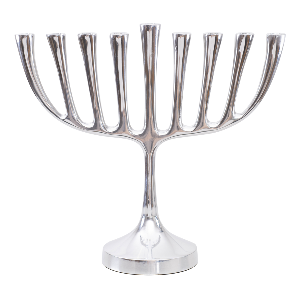 Large Menorah 10.4" Straight Branches (EM-HHF2)