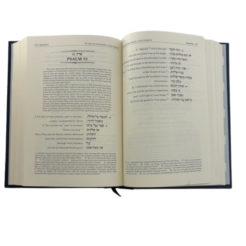 The Orot Tehillim/Book of Psalms-Linear Translation  (BK-ORTH)