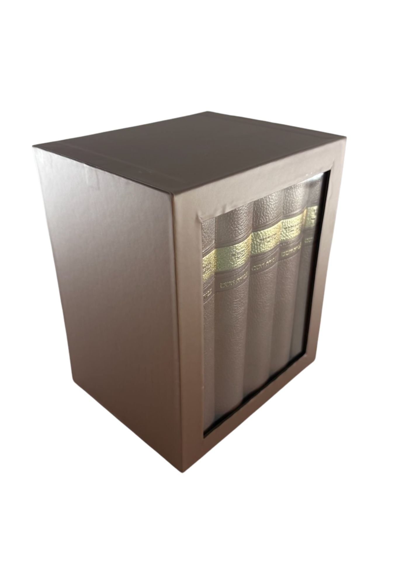 מחזור עבודת השם PU Rectangle Gold Design (BK-MAHPU7)