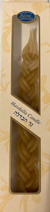Havdalah Candle Natural - 6 Wicks (HV-HN6)