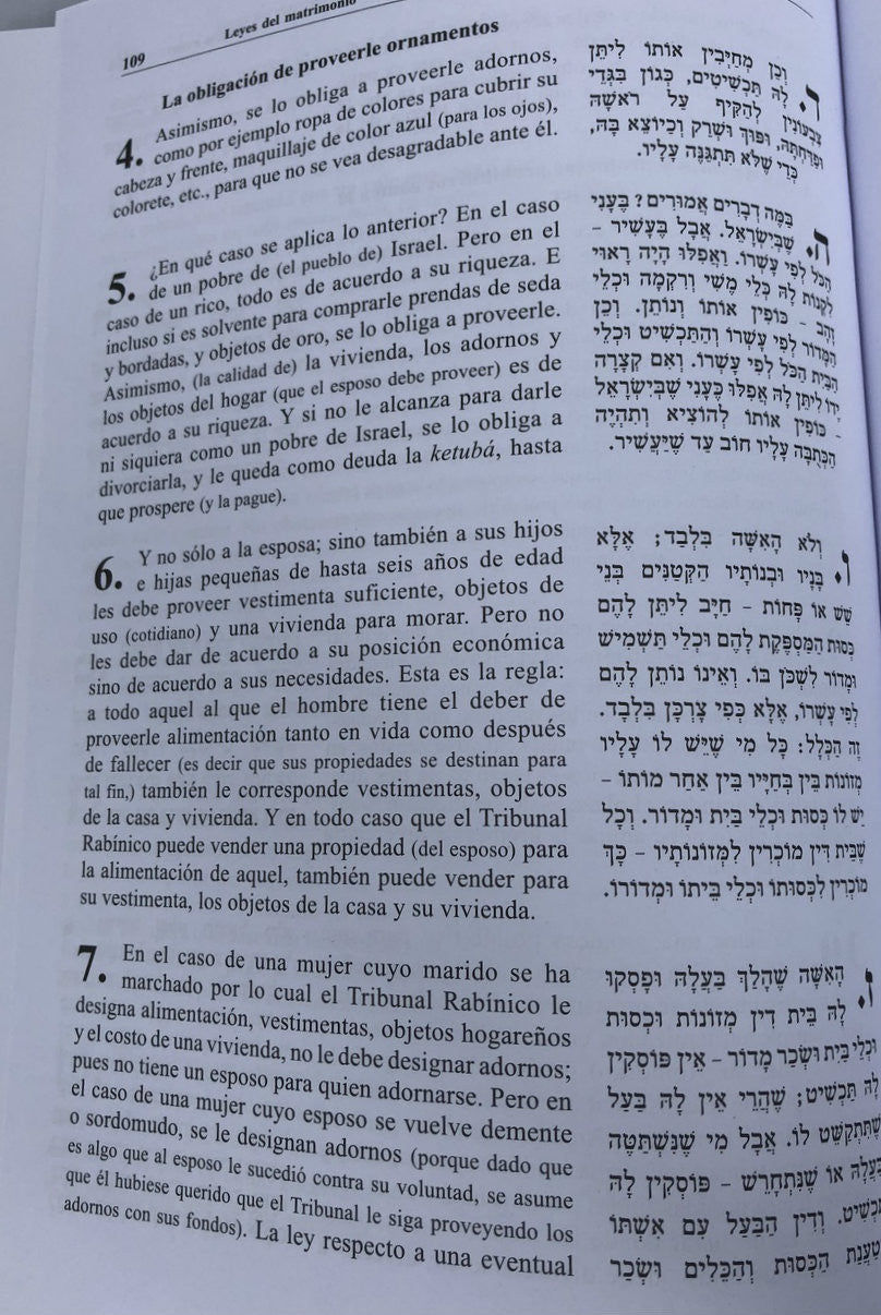 Rambam Mishne Tora Iad Hajazaka sefer Nashim-- Spanish (BKS-MTIH4)