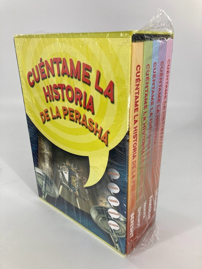 Tell me the Story of the Parshah Spanish - 5 Vol. Set  (BKS-TMTSET)