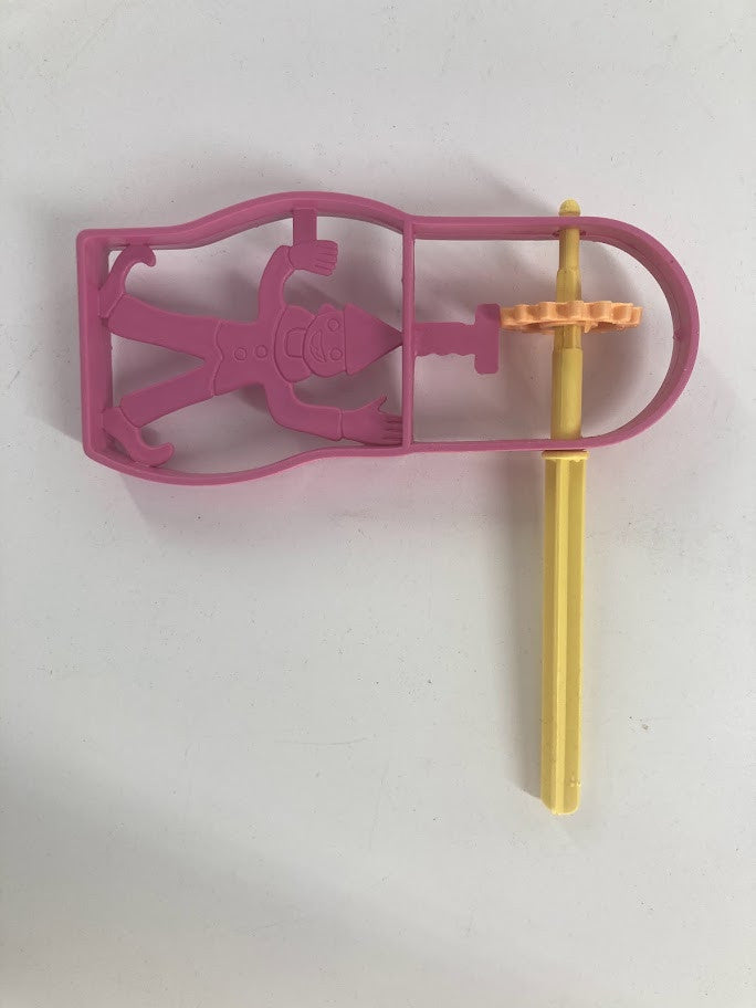 Plastic Colorful Clown Gragger 5.5"x6" (GR-PGCC)