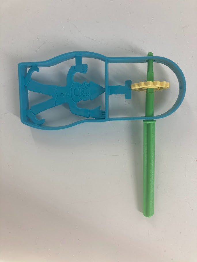 Plastic Colorful Clown Gragger 5.5"x6" (GR-PGCC)