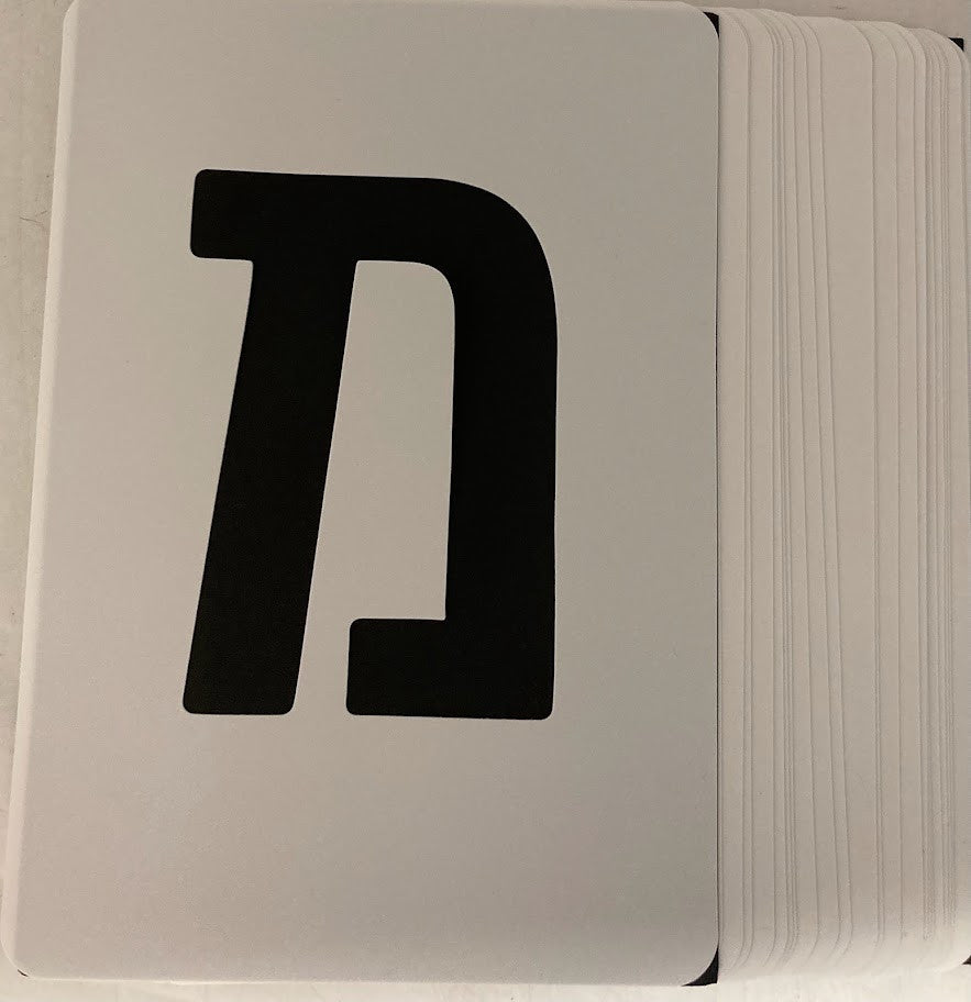 5" Alef Beit Stencil Extra Large 6"x9" (MC-STN108443)