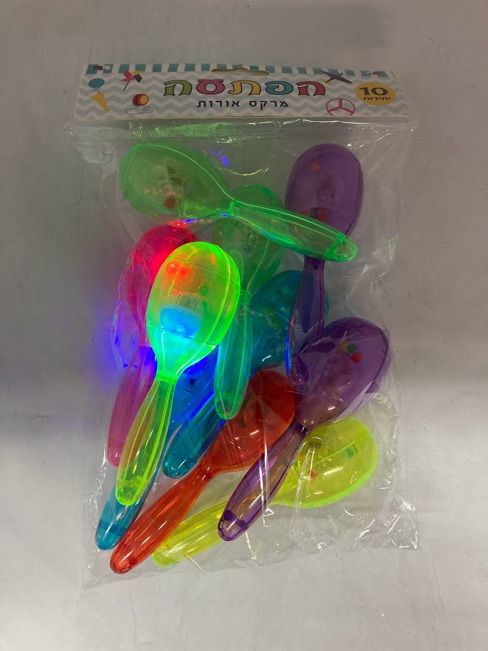 5" Lighted Maracas-10pk (GR-601578)