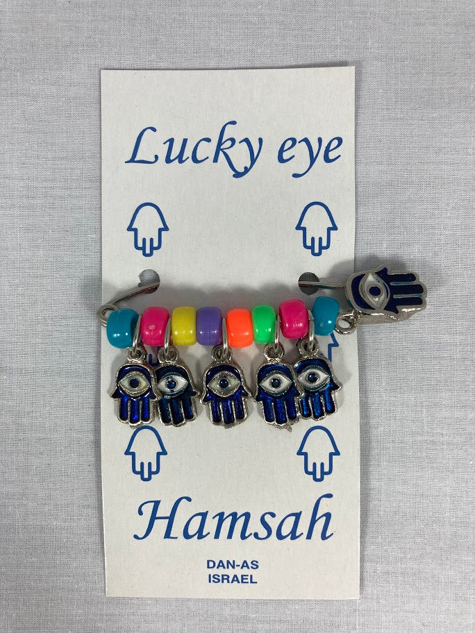 Lucky Eye Hamsah Pin-Baby Carriahe Segulah (MC-PINEYE)