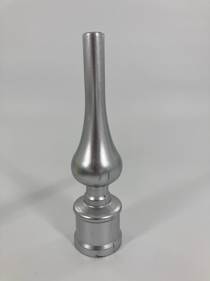 Menora Lamp Shape Decorative  Havdallah Candle-Silver (HV-HV618S)