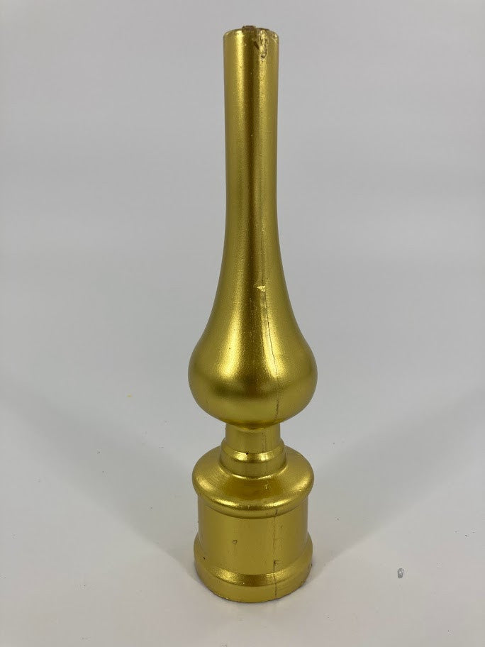 Menora Lamp Shape Decorative  Havdallah Candle-Gold(HV-HV618G)