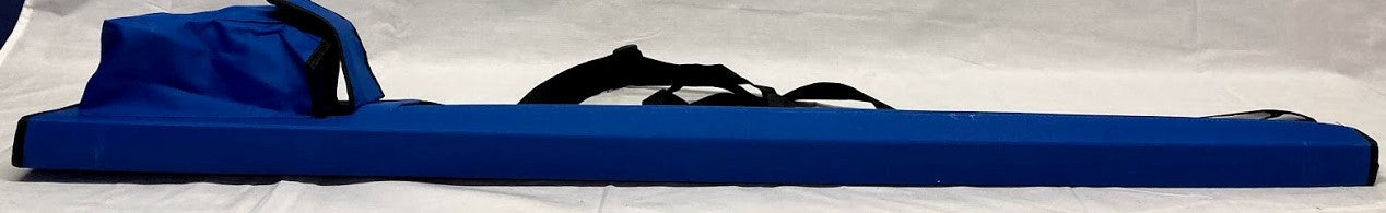 Blue Vinyl Lulav Holder with Shoulder Strap and Etrog Pouch 47" Long (L-LET4)