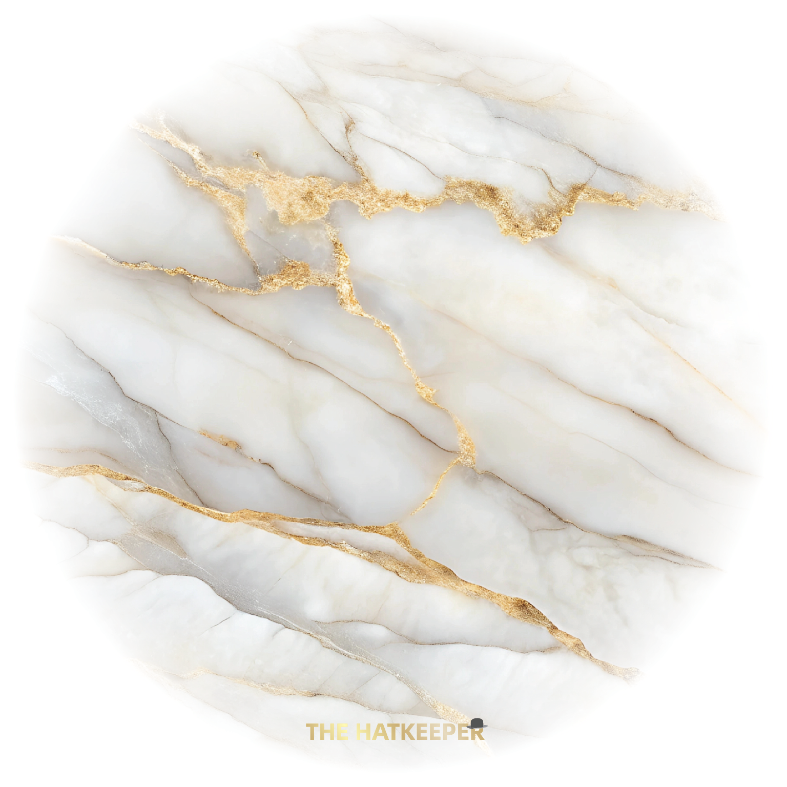 The Hatkeeper-Wall Hanging Hat Holder-Marble Design (MC-HTKPR2MBL)