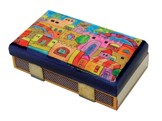 Buildings of Jerusalem Match Box