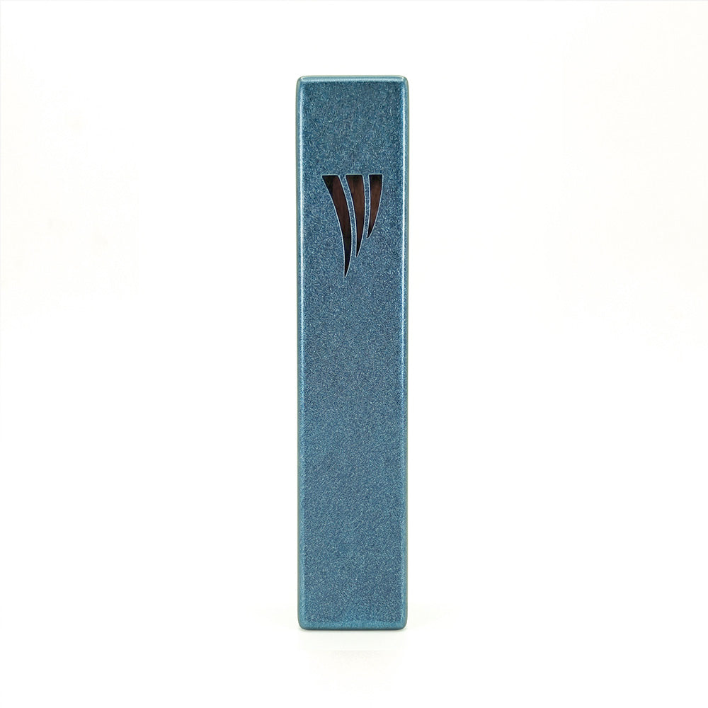 Emanuel Metal Mezuzah Case-12cm (EM-MZY)