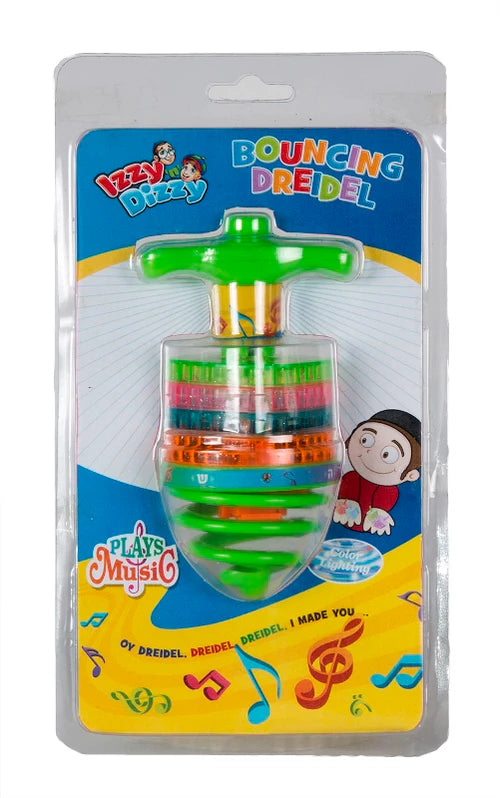 Bouncing Musical Dreidel-Square (25300)