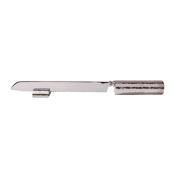 Emanuel Challah Knife Hammered (EM-NSD6)