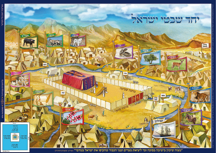 Laminated Poster 20" x 28"-- Shevatim (P801)