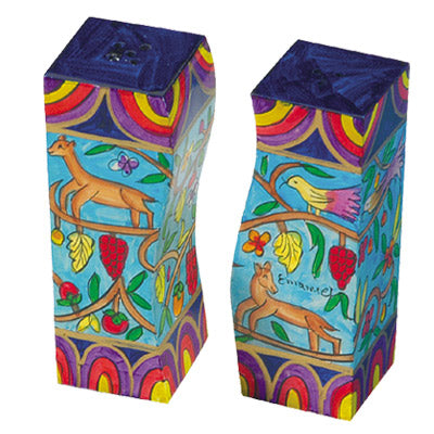 Border and Oriental Salt and Pepper Shaker