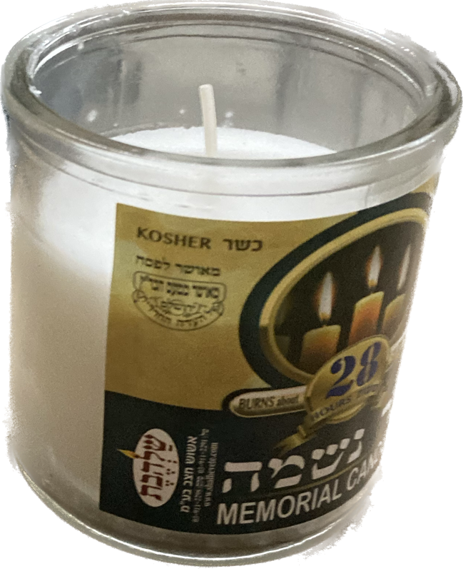 28hr Memorial Candle in Glass -Case of 24 (SC-GYC28)
