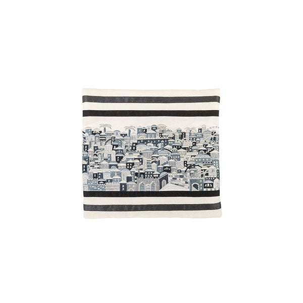 Emanuel Full Embroidered Teffilin Bag Jerusalem (EM-TFH4)