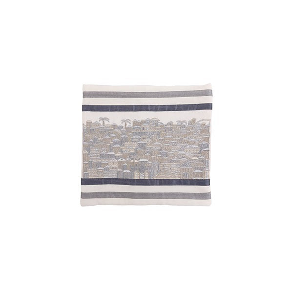 Emanuel Full Embroidered Teffilin Bag Jerusalem (EM-TFH4)