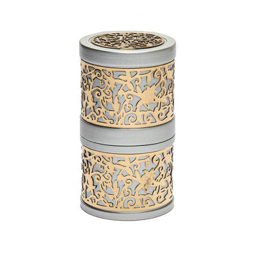 Emanuel Travel Havdallah w/ Cutout- Aluminum (EM-TLB1)