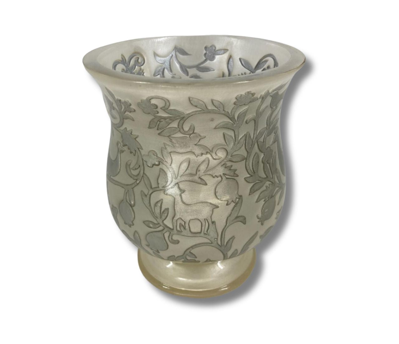 Wash Cup Deer Pomegranate Design (WC-1981)