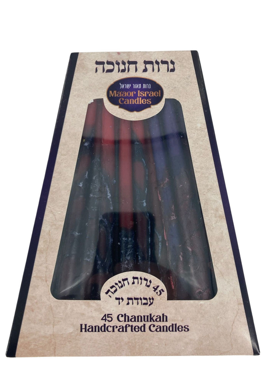 Deluxe Multi Colored Chanukah Candles (CH-CP20)