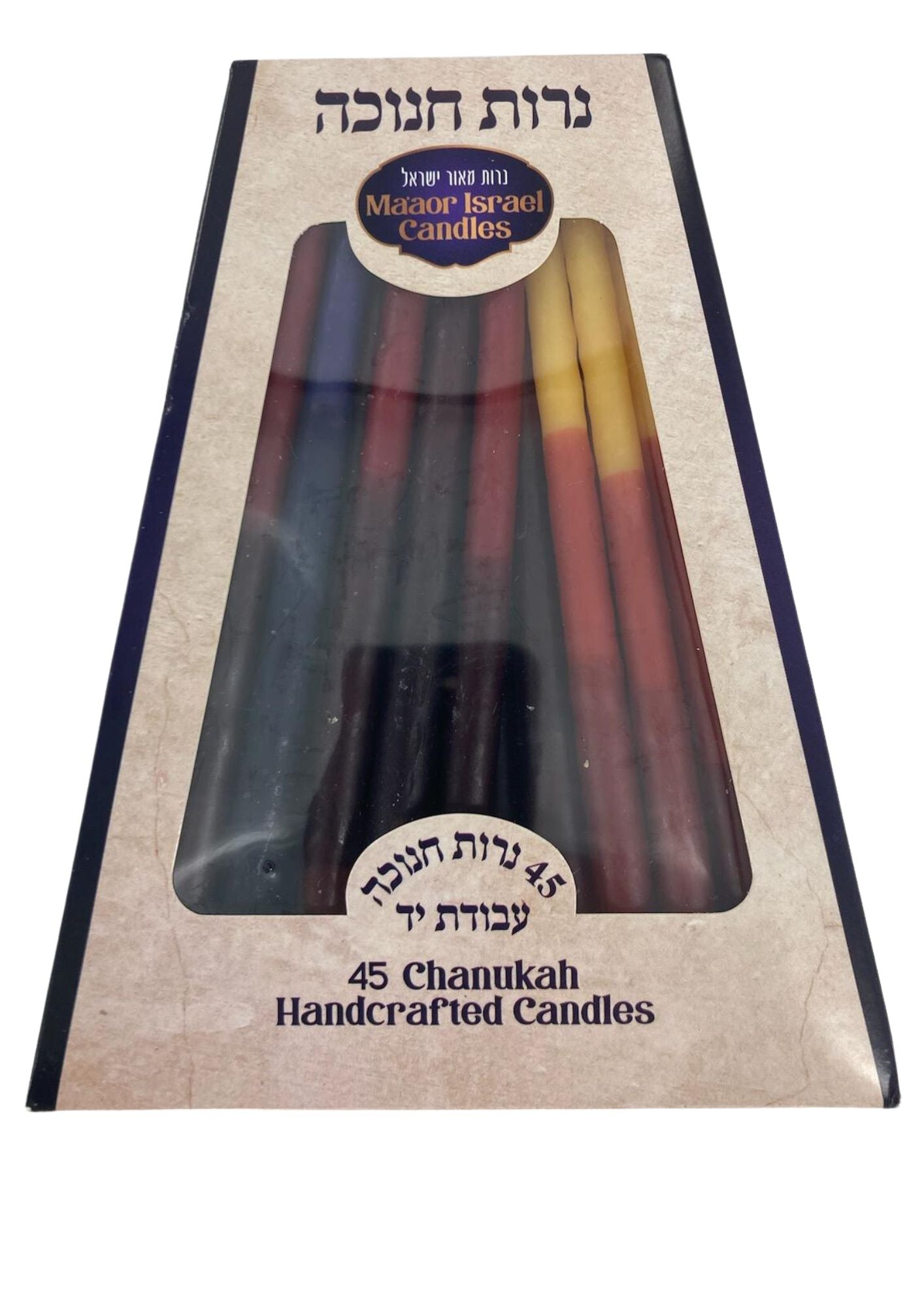 Deluxe Colored Chanukah Candles (CH-CP15)