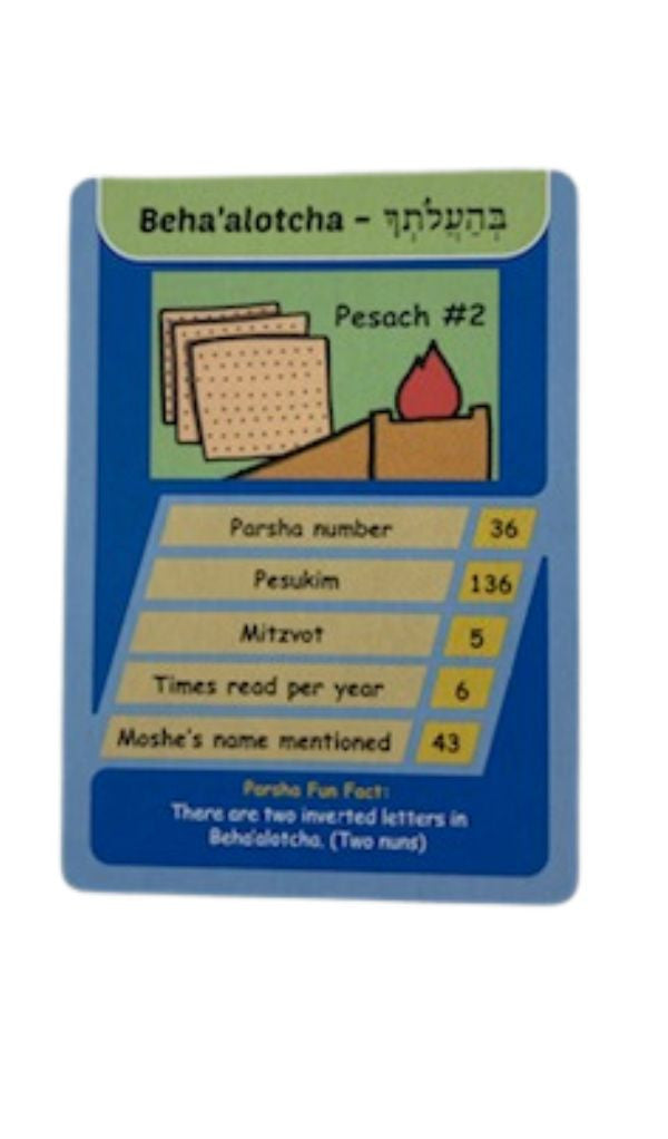 Torah Comics Parsha Showdown Card Game (GM-2858)
