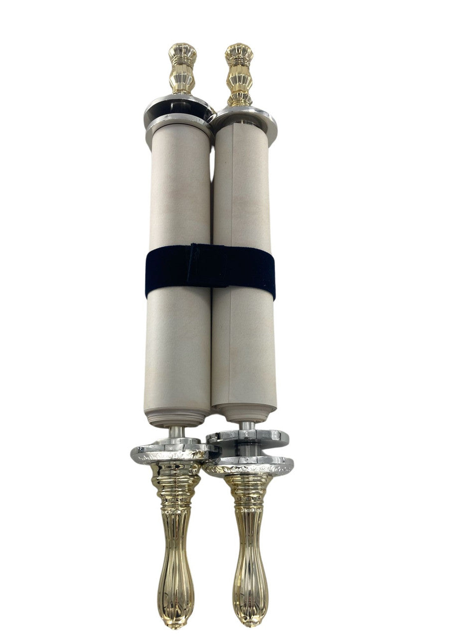 Vaksberger Childrens Sefer Torah-18" White/Blue (ST-2271)