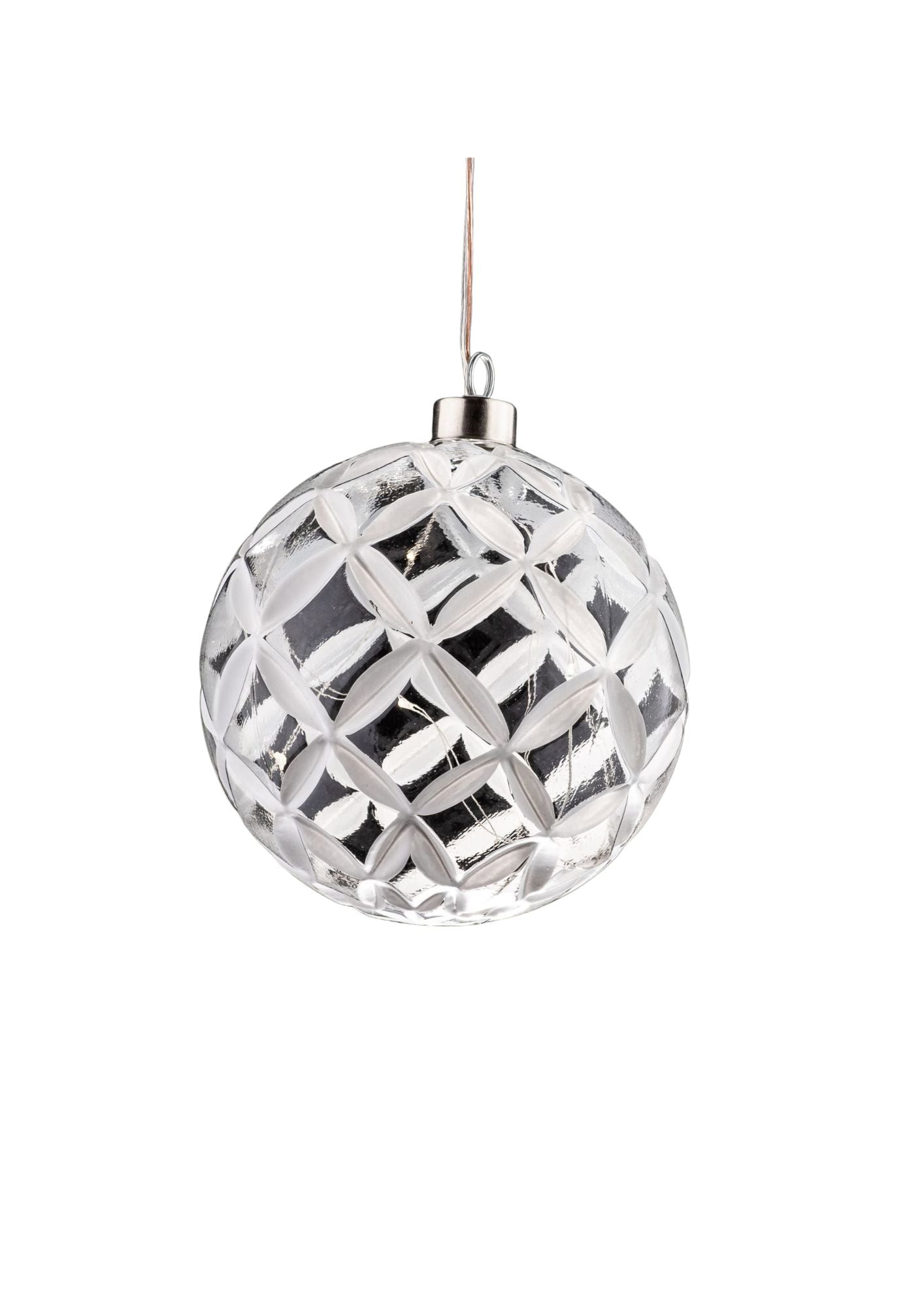 LED Glass Ball- Small 4" (AO-402)