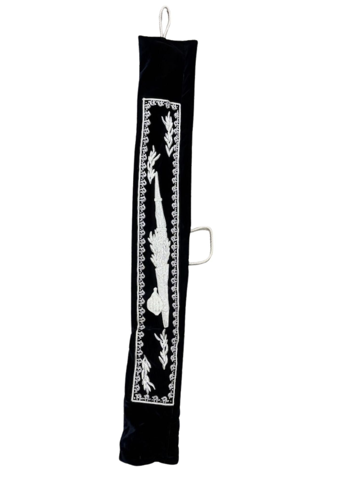 Embroidered Velvet Lulav Bag (L-LET1)