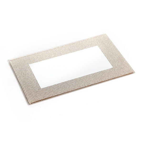 Mirror Candlestick Tray-Gold-Diamond Design 10.5"x6.5" (CP-X4506Z)