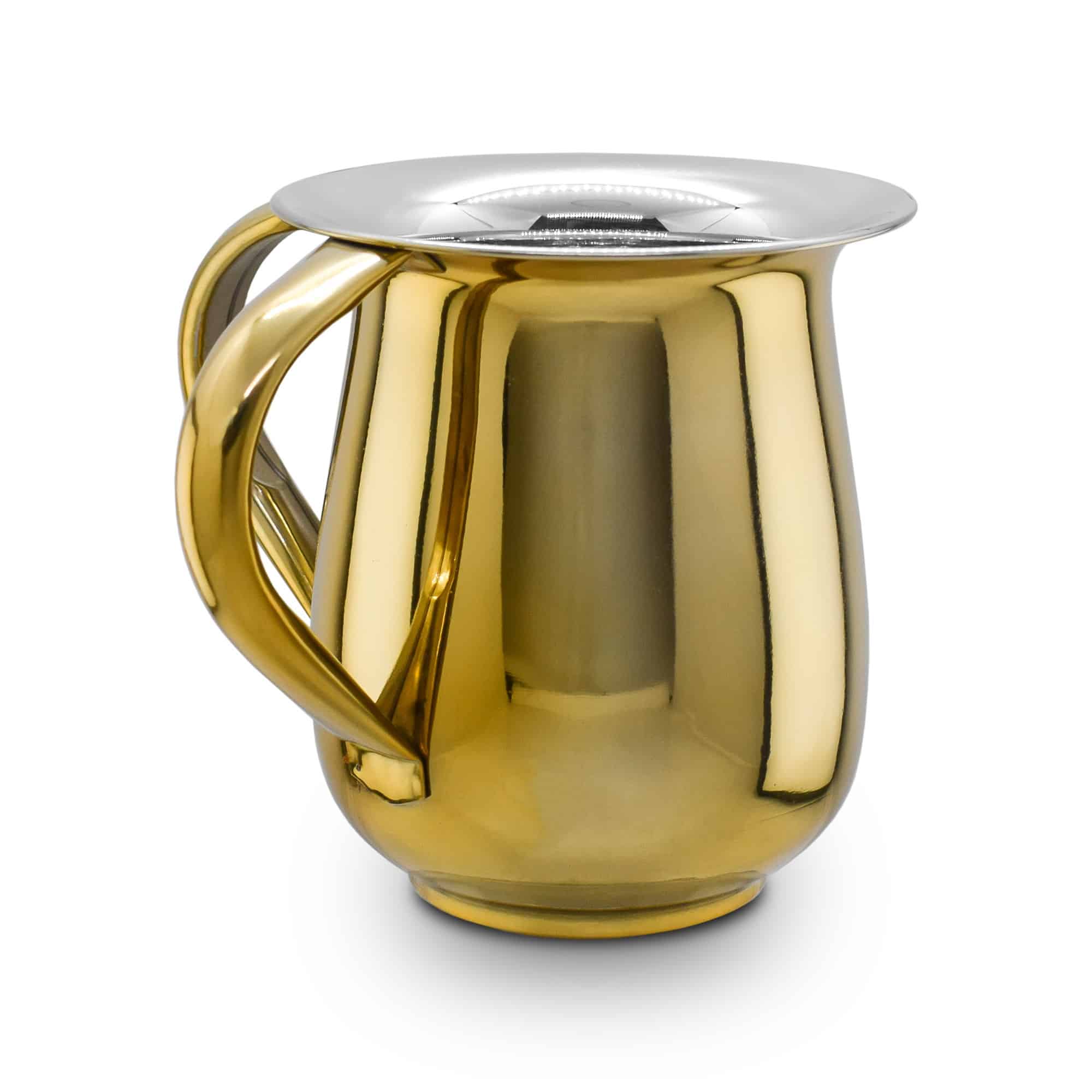 Stainless Steel Washcup-Shiny Gold (WC-X5744)