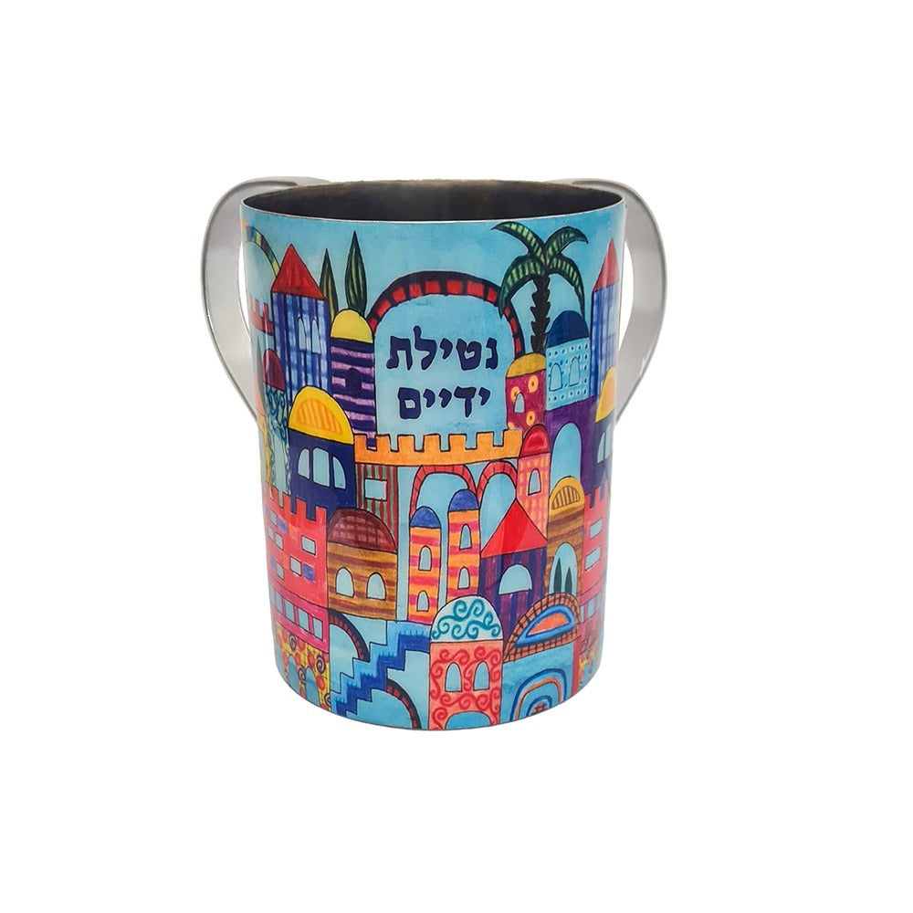 Emanuel Straight Painted Washing Cup (EM-YA)