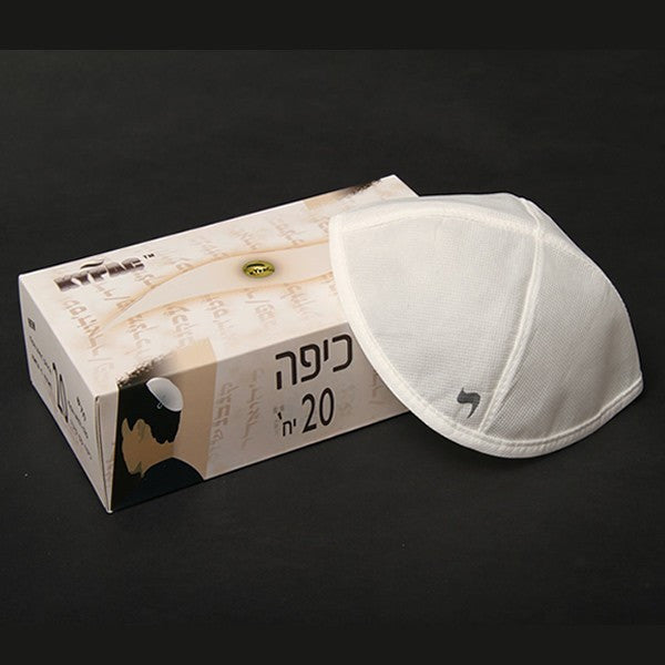 Kippa In a box 20 per box White (MC-KIPW)