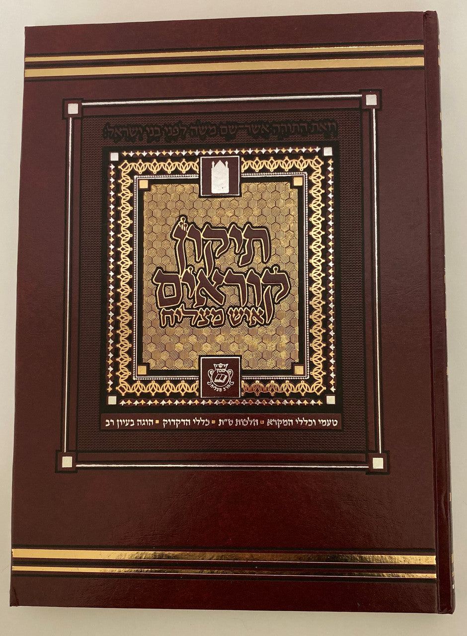 תיקון קוראים איש מצליח Extra Large 13.5"x 10" (BK-TKIMXL)